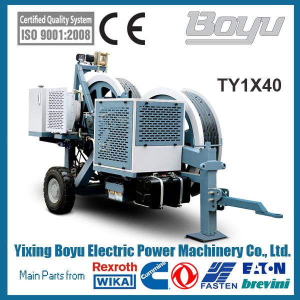 Cavo idraulico del singolo conduttore che mette insieme attrezzatura che tira macchina 40kN 4T, Cummins Engine