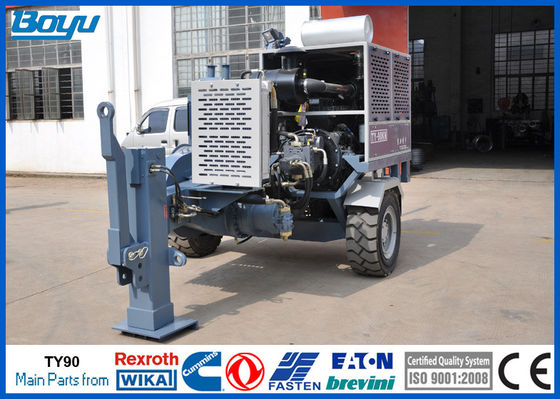 330KV High Voltage 90kN Power Line Stringing Equipment